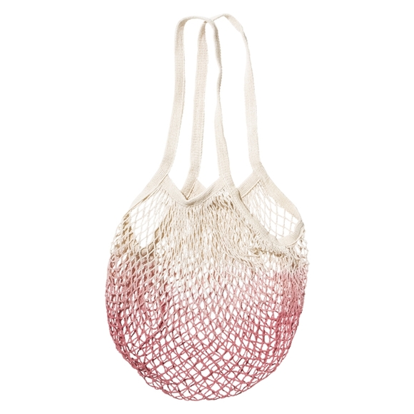 Camp Collection Dip Dye Market Net Tote Bag - Picture 4 of 4